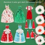 Christmas Outfit Set for 11.5" Reborn Dolls