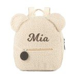 Personalized Plush Teddy Bear Backpack for Toddlers