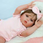 Realistic 18" Reborn Baby Doll - Silicone Girl