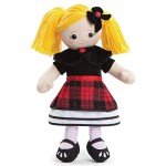 Custom Planet Rag Doll - Blonde with Plaid Outfit