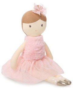 Bearington Collection Lil' Ballerina Brunette Doll
