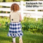 Personalized Plush Teddy Bear Backpack for Toddlers