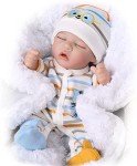 12" Realistic Sleeping Reborn Baby Doll for Kids