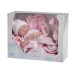 15.5" Realistic Soft Body La Newborn Doll Set