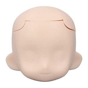 Milky White Blank Head for 1/12 BJD Dolls