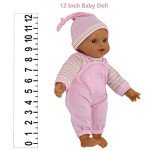 12" Sweet Hispanic Twin Dolls with Pacifier