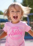 Personalized Birthday Shirt for Baby Girls
