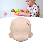 Milky White Blank Head for 1/12 BJD Dolls