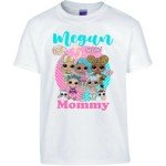 Personalized LOL Birthday T-Shirts for Girls