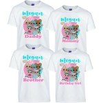Personalized LOL Birthday T-Shirts for Girls