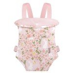 Pink Rabbit Garden Doll Carrier for 22-Inch Dolls