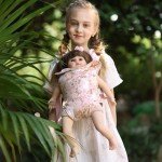 Pink Rabbit Garden Doll Carrier for 22-Inch Dolls