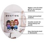 Personalized Besties Coffee Mug for Friends