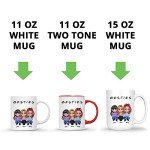 Personalized Besties Coffee Mug for Friends