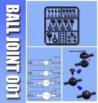 Custom Ball Joint Kit for MG RG HG Dolls