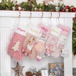 Personalized 3D Doll Christmas Stocking Set