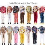 10-Piece Fashion Outfit Set for Boy Dolls