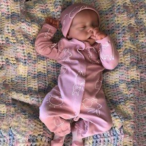 Realistic 18" CHAREX Reborn Baby Doll with Accessories