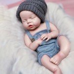 20-Inch Realistic Solid Silicone Reborn Baby Boy