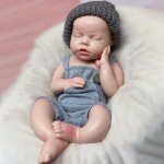 20-Inch Realistic Solid Silicone Reborn Baby Boy