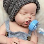 20-Inch Realistic Solid Silicone Reborn Baby Boy