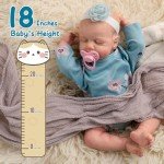 18-Inch Sleeping Reborn Baby Doll with Accessories