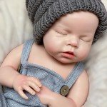 20-Inch Realistic Solid Silicone Reborn Baby Boy
