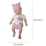 33cm Lifelike Reborn Baby Doll - Girl