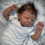 Zero Pam Black Reborn Baby Doll with Accessories