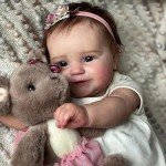 20-Inch Realistic Smiling Reborn Baby Doll
