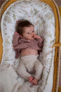 Anano Realistic 18-Inch Weighted Reborn Baby Doll