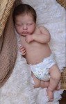 20" Realistic Silicone Reborn Baby Doll Girl