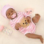 Jirachi 18-Inch Black Reborn Baby Doll Set