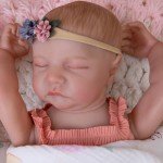 17-Inch Lifelike Silicone Reborn Baby Doll Girl