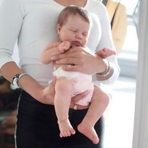 16-Inch Full Body Silicone Reborn Baby Doll Set