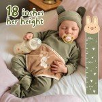 Lifelike 17-Inch Reborn Baby Boy Doll with Accessories
