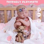 17-Inch Lifelike Silicone Reborn Baby Doll Girl