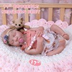 17-Inch Lifelike Silicone Reborn Baby Doll Girl
