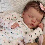 18-Inch Pink Reborn Baby Doll for Girls