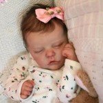 18-Inch Pink Reborn Baby Doll for Girls