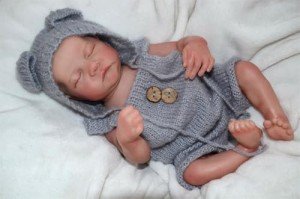 Realistic 19-Inch Silicone Reborn Baby Boy Doll