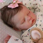18-Inch Pink Reborn Baby Doll for Girls