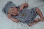 Realistic 19-Inch Silicone Reborn Baby Boy Doll