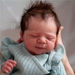 18-Inch Realistic Silicone Reborn Baby Doll Girl