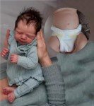 18-Inch Realistic Silicone Reborn Baby Doll Girl