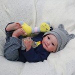 WOOROY Lifelike 19-Inch Reborn Baby Doll Boy