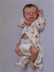 18" Realistic Silicone Reborn Baby Girl Doll