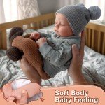 17-Inch Realistic Reborn Baby Doll Boy with Accessories