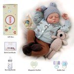 17-Inch Realistic Reborn Baby Doll Boy with Accessories
