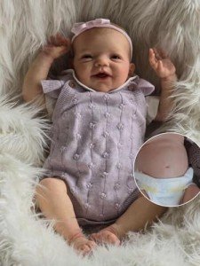 Anano Realistic 20-Inch Silicone Reborn Baby Doll